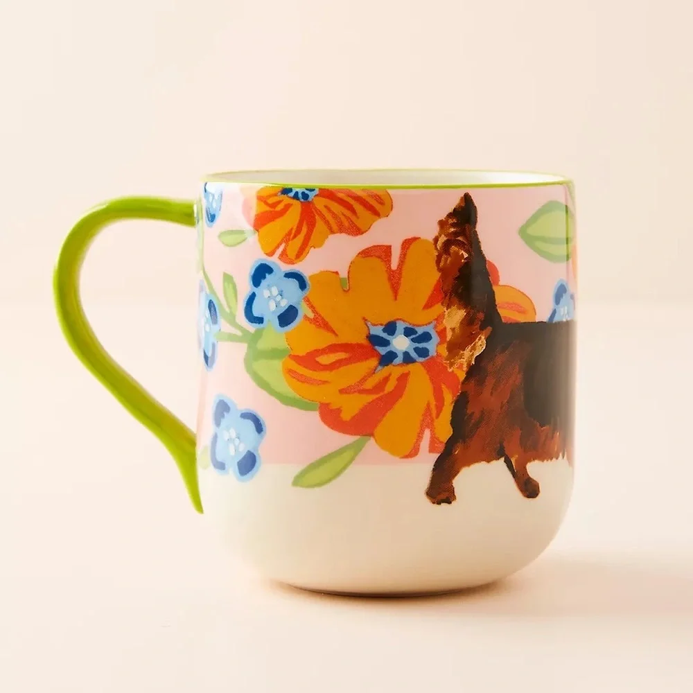 Anthropologie-Jay McClellan Studio Bone Appetit Mug- KONA & WHALES - Picture 3 of 6